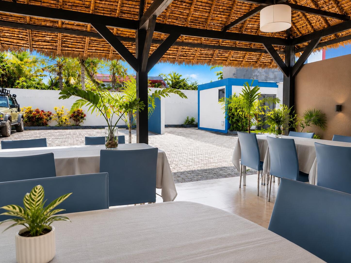 Terrasse de l’Hôtel Fleuri